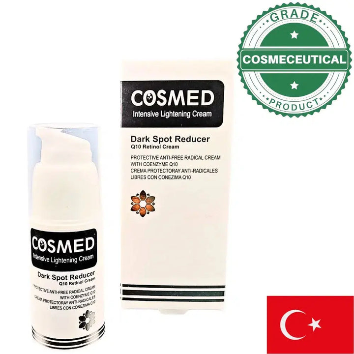 COSMED Cream for Skin Fairness | Q10 Retinol & Dark Spot Reducer Asra Derm pharma