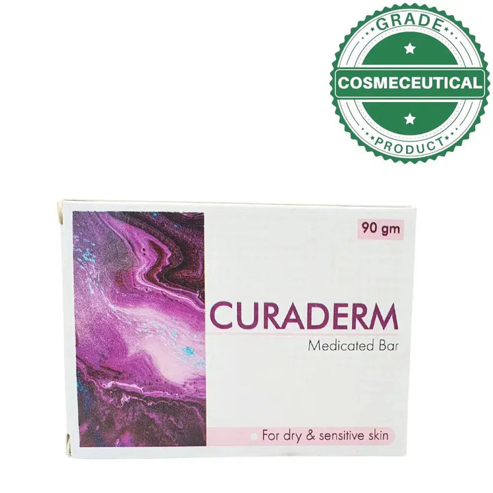 Curaderm Glycerin Oil Bar - Moisturizing & Soothing Skin Care | 90gm | derma.pk Wisdom Pharma