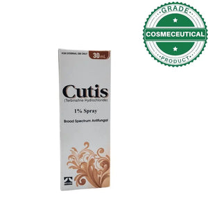 Cutis 1% Spray (Terbinafine Hydrochloride) 30ml
