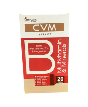 CVM Tablet – Immune Boost, Hair Growth & Skin Anti-Ageing (20 Tabs)
