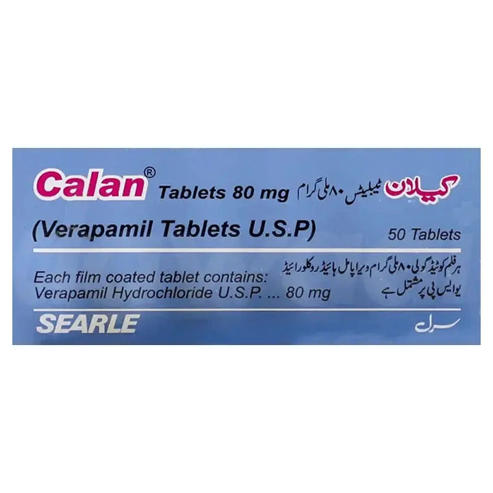 Calan Tablets 80mg