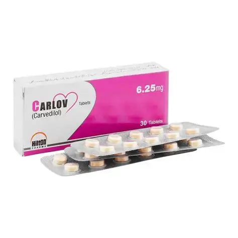 Carlov 6.25mg Tab