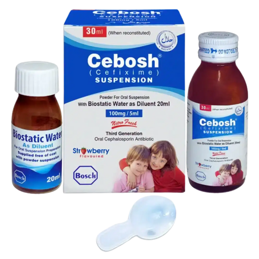 Cebosh 30ml Suspension 100mg/5ml - derma.pk