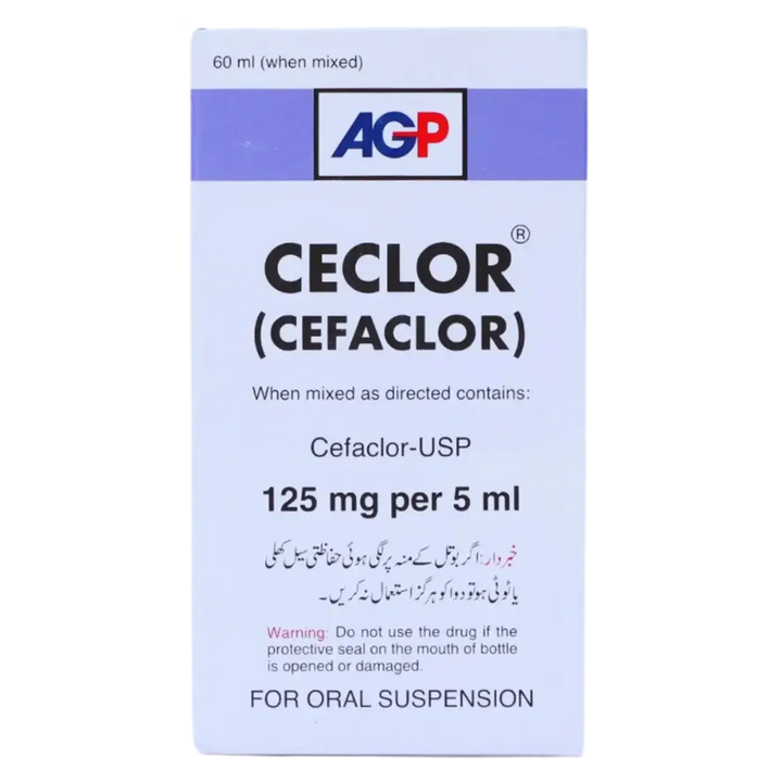 Ceclor 60Ml Suspension 125Mg/5Ml