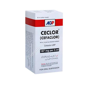 Ceclor Suspension 90ml Cefaclor 187mg/5ml