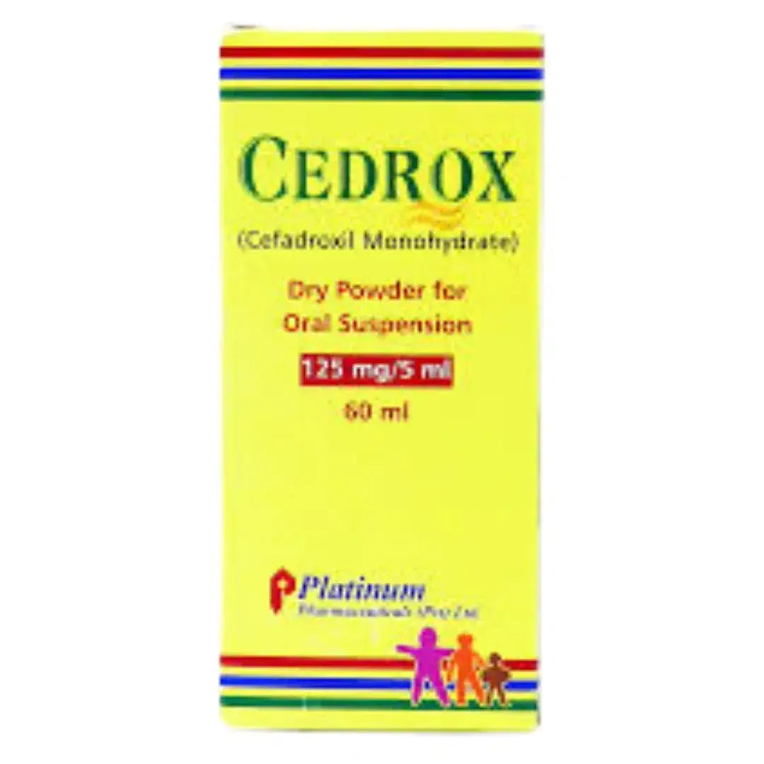 Cedrox 125mg/5ml Suspension 60ml (Platinum) - Buy Online at derma.pk