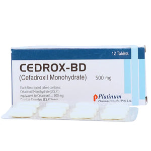 Cedrox-BD 500mg Tablets (12 Tablets) - derma.pk