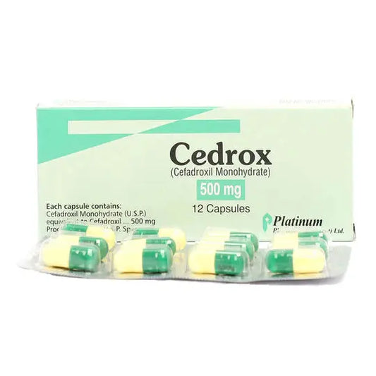 Cedrox 500mg Capsules for Bacterial Infections