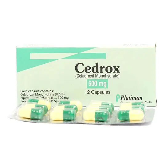 Cedrox 500mg Capsules — Cefadroxil Antibiotic