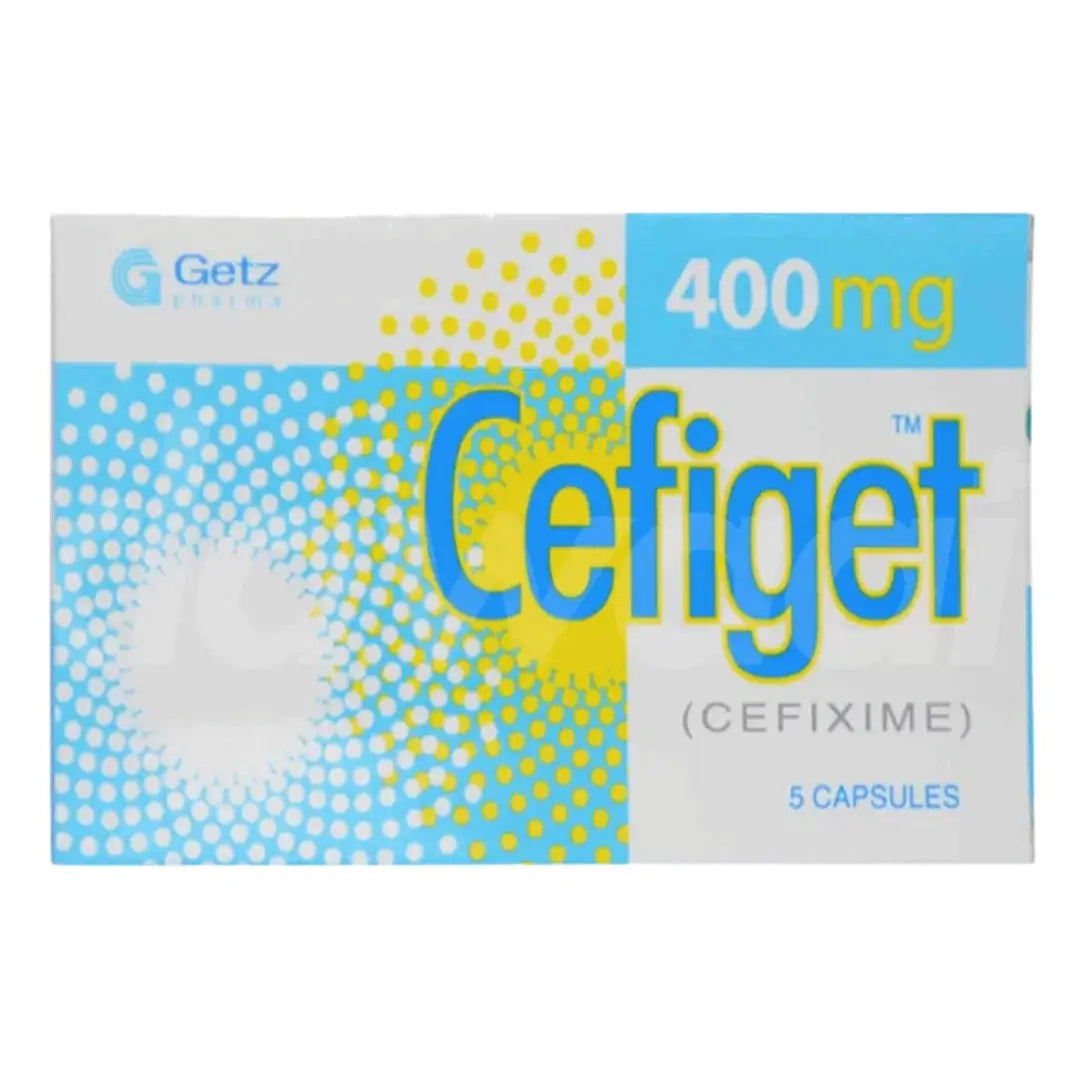 Cefiget Capsules 400mg (5 Capsules) - Getz Pharma | derma.pk
