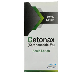 Cetonax Ketoconazole 2% Antifungal Lotion 60ml