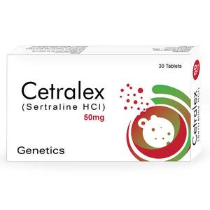 Cetralex 50mg Tablets – Sertraline for Depression, Anxiety & Panic Disorder