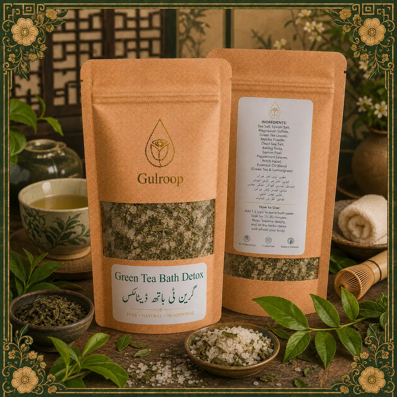 Green Tea Bath Detox