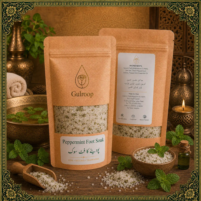 Peppermint Foot Soak