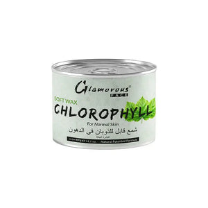 Glamorous Face Hair Removal Soft Wax (Chlorophyll) 400g for Dry Skin Tone