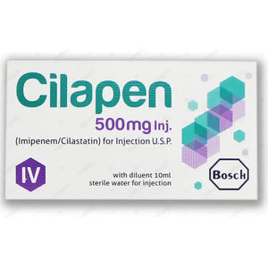 Cilapen IV Injection 500mg (Imipenem/Cilastatin) Bosch Pharmaceuticals | derma.pk