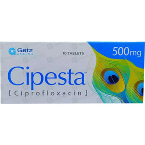 Cipesta Tablets 500mg (10 Tablets) Getz Pharma | derma.pk