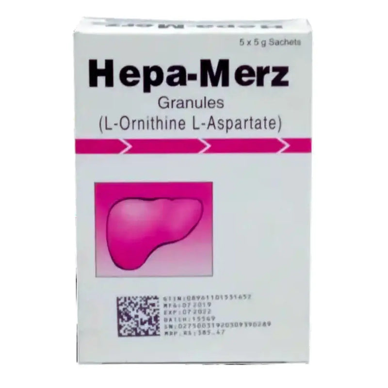 Hepa-Merz Granules 5g (5 Sachets) - Liver Support - derma.pk