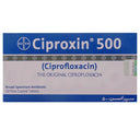 Ciproxin 500mg Tablets (10 Tablets) - Bayer Pharma - derma.pk photo 1