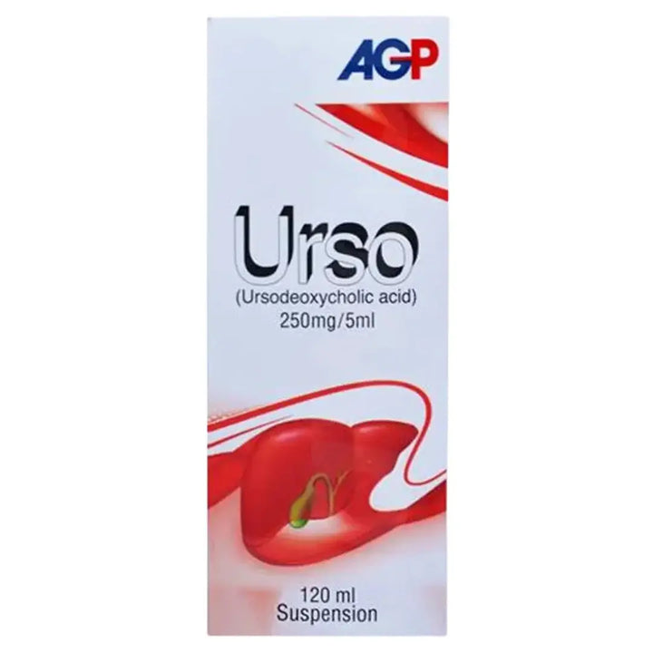 Urso Suspension 120ml (250mg/5ml) - Gallstones & Liver Health - derma.pk