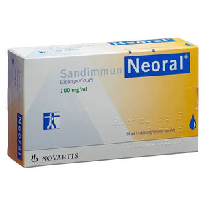 Sandimmun Neoral 50ml Oral Solution 100mg/ml (Cyclosporin) - Immunosuppressant – Available in Pakistan