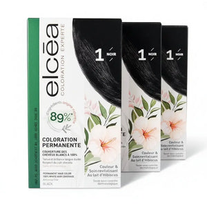 Elcea Black Hair Dye - Permanent Hair Dye 1