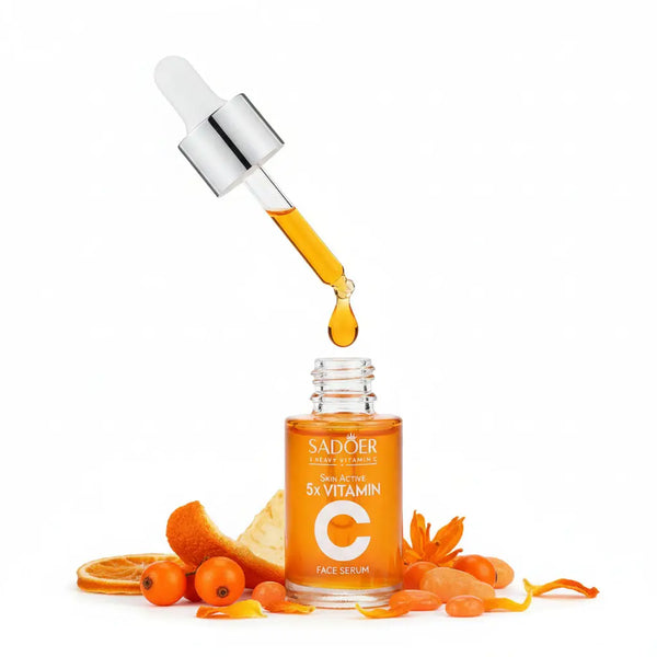 Sadoer Skin Active 5X Vitamin C Serum 30ml – Brightening & Anti-Aging Treatment Sadoer