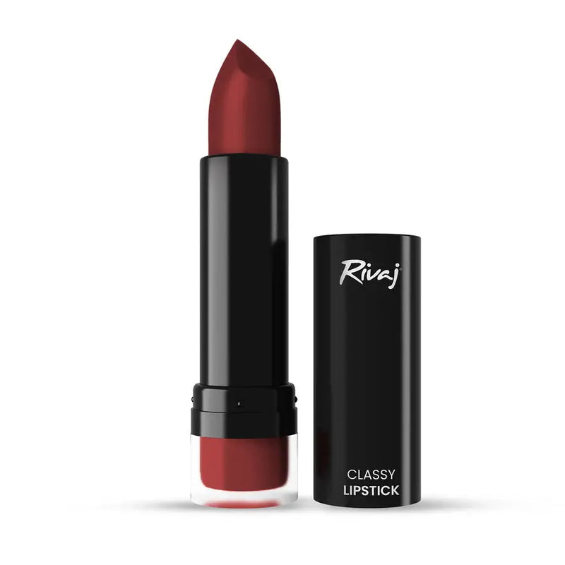 Rivaj Classy Lipstick Shade 16 – Long-Lasting, Bold Matte Lip Color
