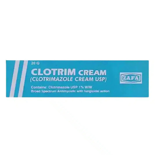 Clotrim Cream 20g - Treat Fungal Skin Infections (derma.pk)