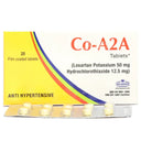 Co-A2A 50/12.5mg Tablets – Losartan & Hydrochlorothiazide for Hypertension photo 1