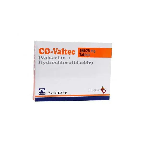 Co Valtec 160/25mg Tablet (28s) – High Blood Pressure & Heart Protection Medicine