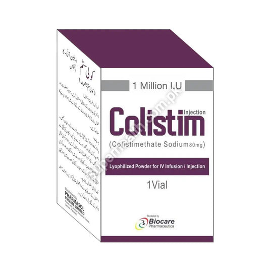 Colistim IV Injection 1 Million IU ��� Antibacterial Treatment for Infections
