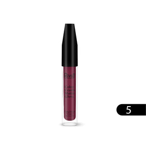 Rivaj HD Color Crush Matte Lip Gloss Shade 5 – Coral Pink Matte – Available in Pakistan
