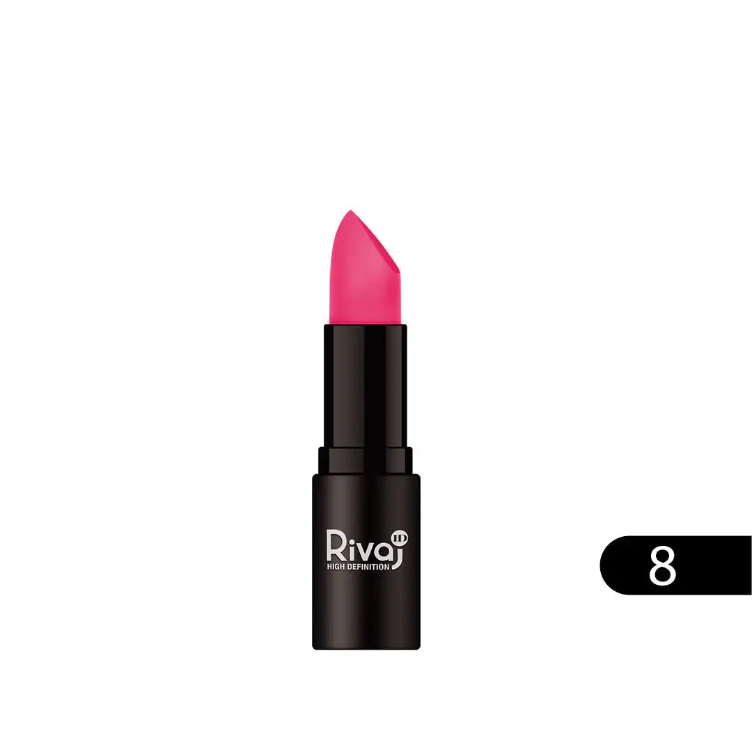Color Crush Matte Lipstick Shade 8 – Rivaj HD for Bold, Vibrant Lips – Available in Pakistan