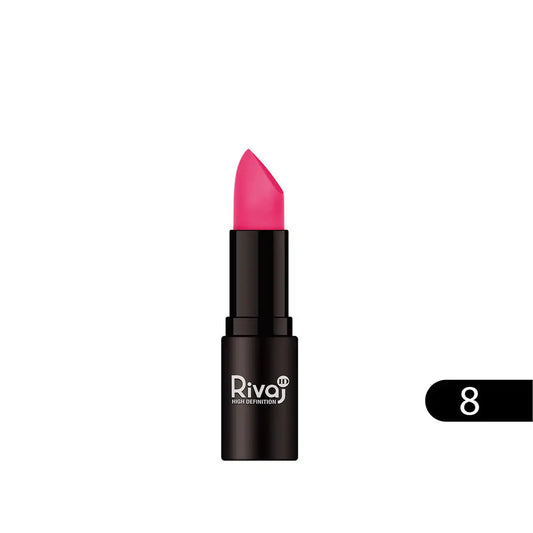 Color Crush Matte Lipstick Shade 8 – Rivaj HD for Bold, Vibrant Lips – Available in Pakistan