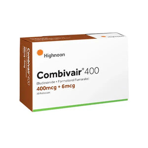 Combivair 400/6mcg Rotacaps pack — beclomethasone formoterol ICS+LABA inhaler (prescription)