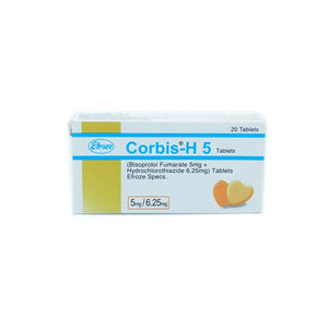 Corbis Tablets 5mg – Bisoprolol for Hypertension & Heart Failure
