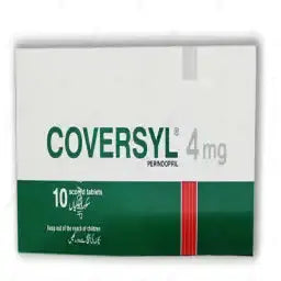 Coversyl 4mg 10’s – Hypertension and Cardiovascular Health Treatment servier pharma