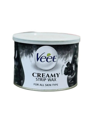 Veet Creamy Strip Wax Charcoal – Deep-Cleansing Body Hair Removal