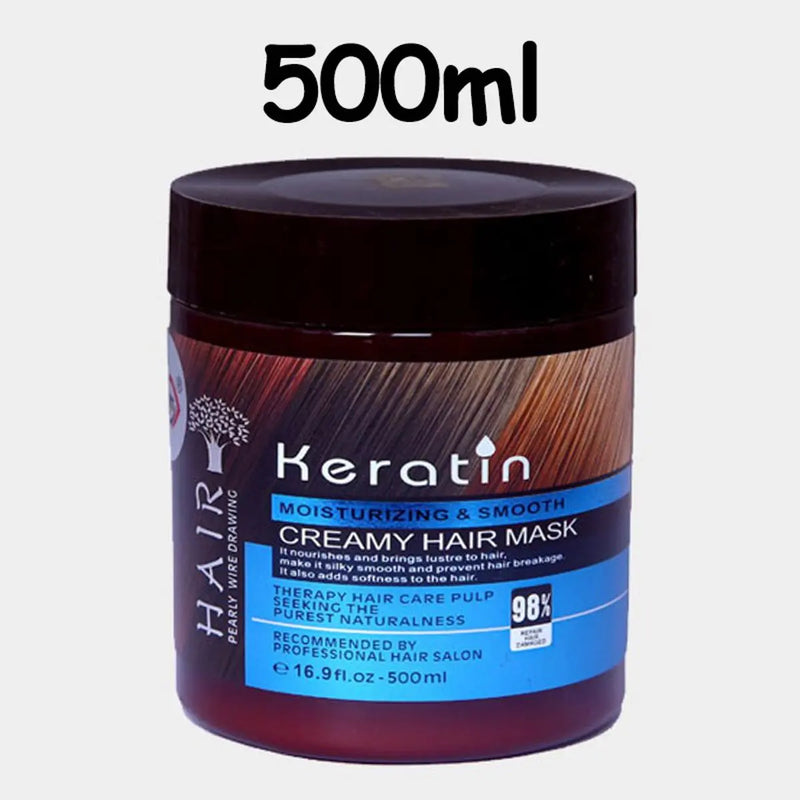 Keratin Moisturizing Smooth Creamy Keratin Hair Mask 500ml