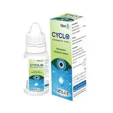 Cyclo Eye Drop 10ml – Cyclopentolate Mydriatic for Eye Exam & Uveitis