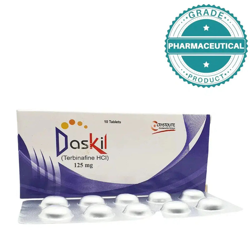 Daskil Tablets 125mg | Pack of 10 Tablets — Antifungal — Ringworm & Itching