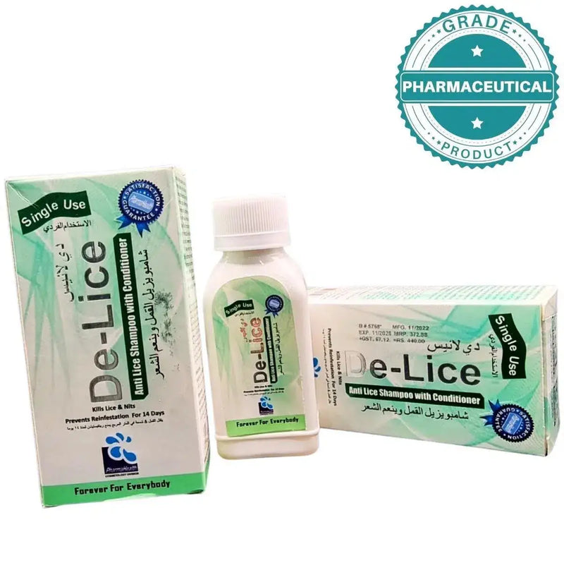 De-Lice Anti-Lice Lotion 60ml | Permethrin Lice Treatment