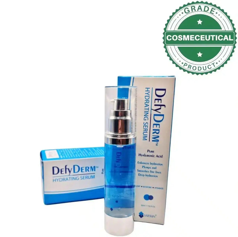 Defyderm Hydrating Serum 50ml Pure Hyaluronic Acid — Hydration & Plump Skin