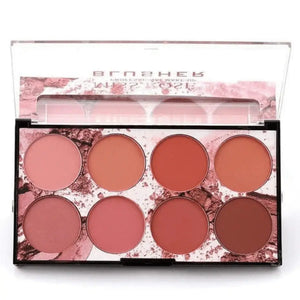 Miss Rose Palette with 8 Blush Colors