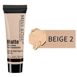 Miss Rose Matte Wear Liquid Foundation Beige 2 - 37ml