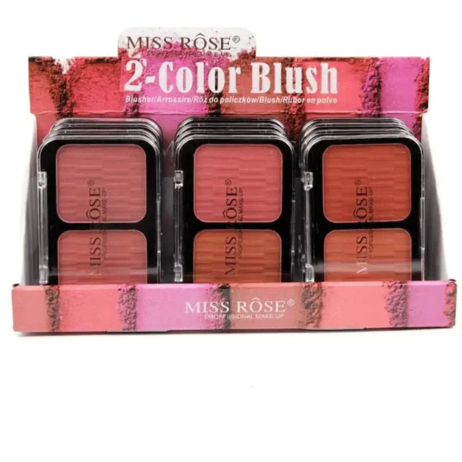 Miss Rose Dual Color Blush Shade 02 - Perfect Blend for Rosy Cheeks