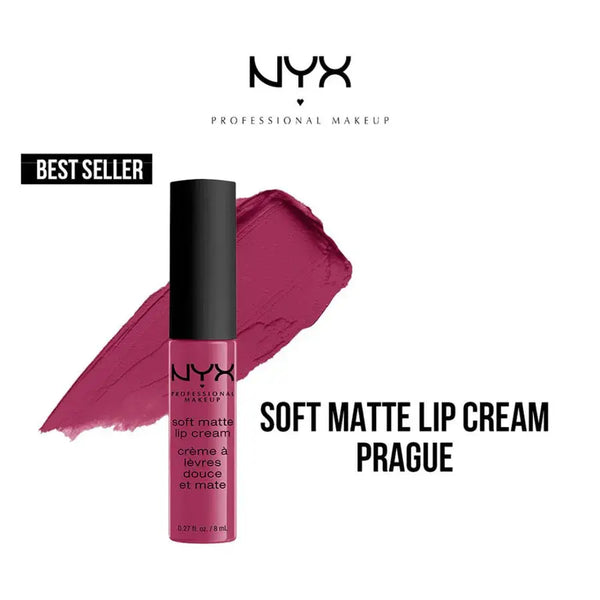 NYX SOFT MATTE LIP CREAM PRAGUE (SMLC 18) – 8ml