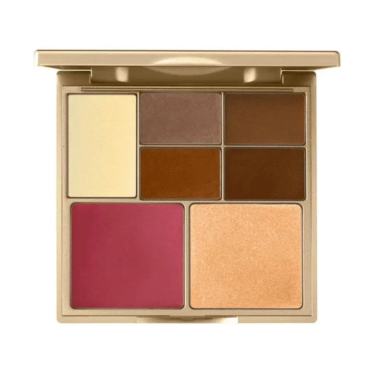 Stila Luminous Glow Palette — highlighters from champagne to bronze for all skin tones
