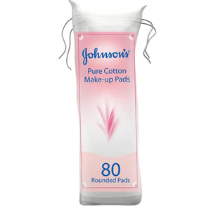 Johnson's Pure Cotton Cosmetic Rounds 80